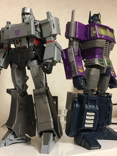 Japan TRANSFORMERS Shattered Glass Masterpiece OptimusPrime & MP-36 Megatron set - Picture 1 of 12