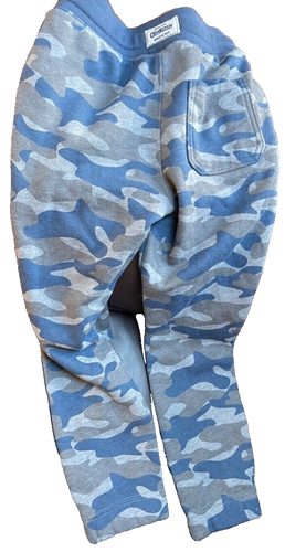 Oshkosh l, Sz 6 Pants Joggers Camouflage Kids Cozy - Excellent Condition! - Picture 5 of 8