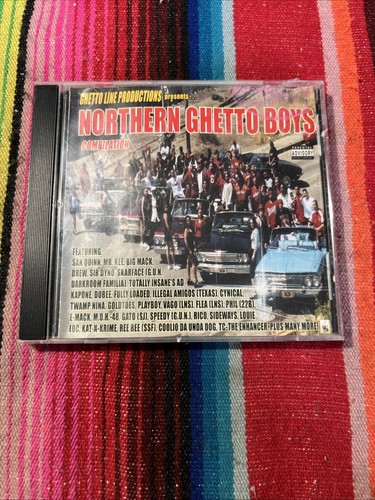 Northern Ghetto Jungen CD Norteno Rap Speedy Loc Sir Dyno Dunkelkammer Familia Dubee
