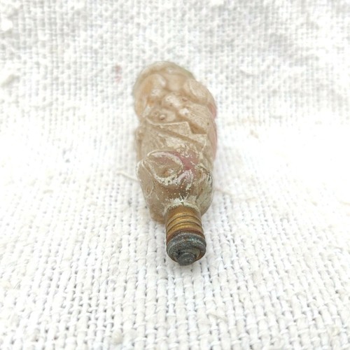 1940 Vintage Cat Lute Guitar Instrument Figural Glass Christmas Light Bulb G1114 - Picture 5 of 6