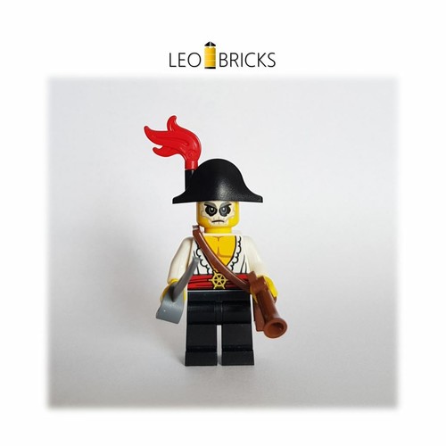 LEGO® Pirates / Piraten - Erster Offizier / Böser Pirat MOC passt zu 21322 *NEU* - Bild 1 von 3