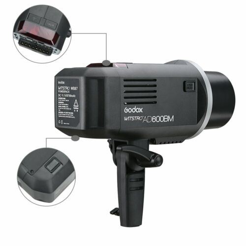 US Godox AD600BM Outdoor Strobe Flash Light 1/8000s 2.4G+Free Case Bag Reflector - Picture 7 of 9