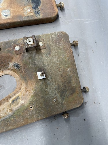 1970 Chevy Impala Mounting Brackets Headlight Bucket Caprice BelAir Head Lamp OE - Picture 3 of 10