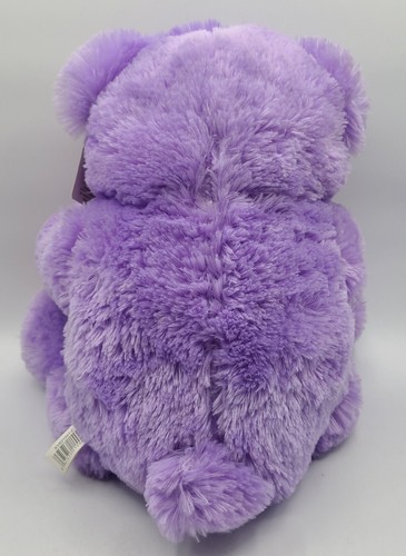 Dan Dee Purple Bear Hearts Valentine Love 18 Inch Plush Stuffed Animal Toy - Picture 6 of 13