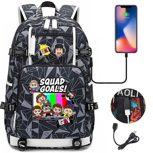 Mochila Ftev Bolso Escolar Multifunción USB Bolsa de Carga Laptop Mochila - Imagen 32 de 56