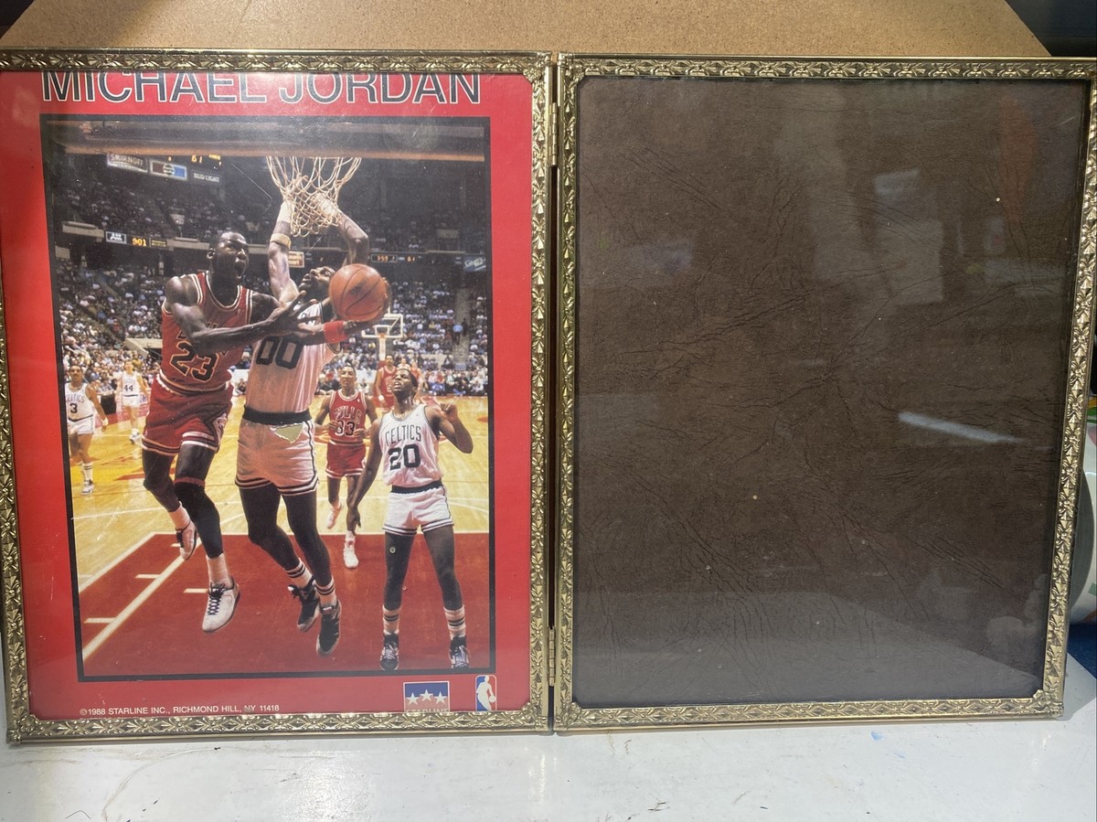 デアデビル　フォトサイン Vintage 1988 Michael Jordan Chicago Bulls Starline Inc 8 x