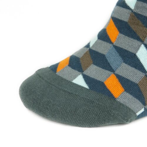 Men's Bamboo Socks, Colourful happy socks, soft breathable gift box UK size 6-11 - Picture 4 of 10