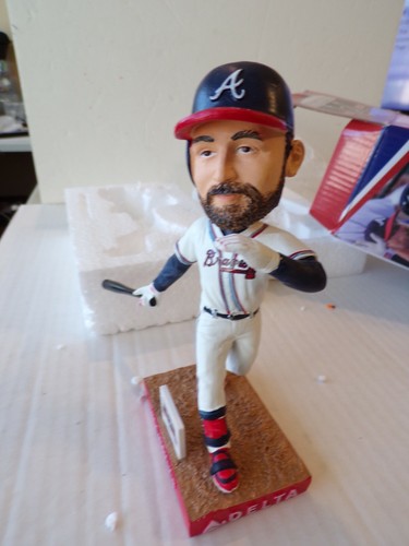BRAVES NICK MARKAKIS BOBBLEHEAD VERY NICE STILL IN BOX - Picture 2 of 6