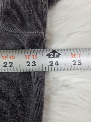 MADE FOR LIFE | Gray Soft Velour Hoodie Jacket Full Zip Long Sleeve Size XL - Picture 3 of 7