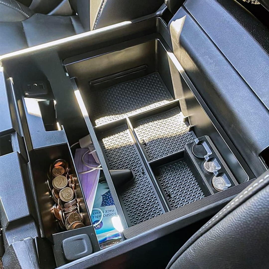 1x Center Console Organizer Insert Tray Storage Box For Chevy Tahoe 2015-2020