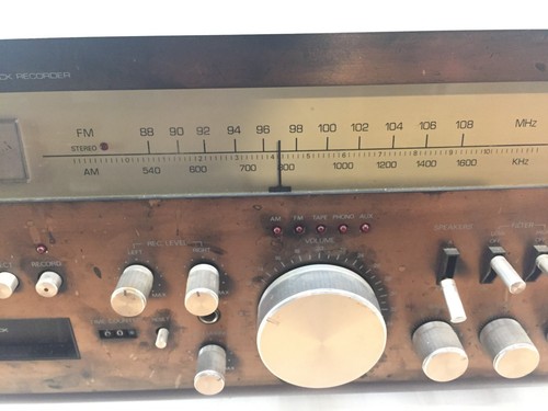EMERSON 4000R VINTAGE STEREO WITH BUILT IN 8 TRACK ~ Tested/Works! - Picture 4 of 15
