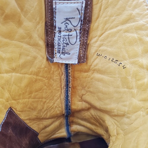 Rod Patrick Exotic Gold Brown Black Caiman Western Cowboystiefel 11,5 C RPM114 - Bild 5 von 21