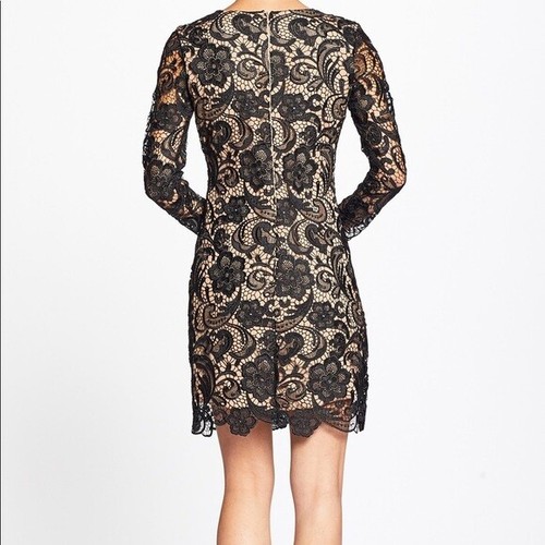 Dress the Population Jessica Lace Mini Dress Size M - Picture 2 of 5
