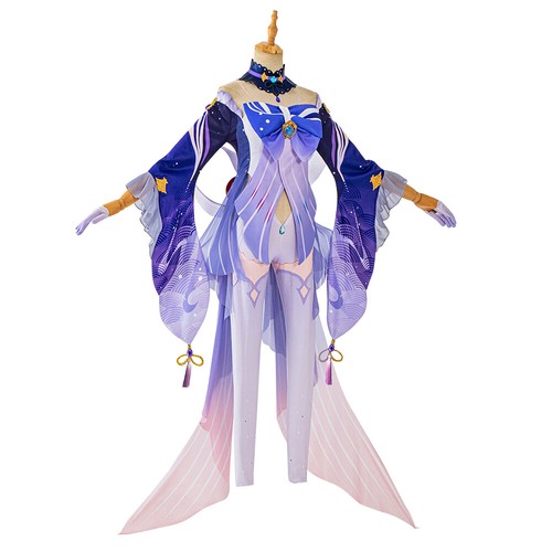 Hot Genshin Impact Cosplay Costume Halloween Outfit Girls Dress Female size XL - Picture 2 of 12