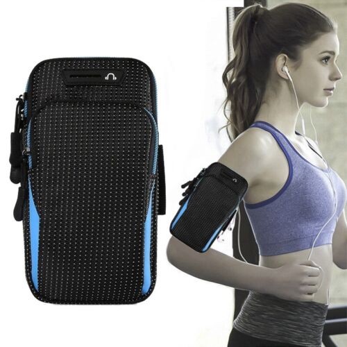 Sports Running Armband Bag Waterproof Gym Fitness Yoga Phone Holder Pouch Bags - Picture 2 of 8