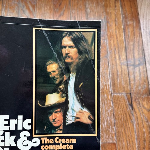 ERIC JACK & GINGER Baker COMPLETE CREAM Song Book + 2 Tickets Stubs AUTOGRAPH - Picture 6 of 9