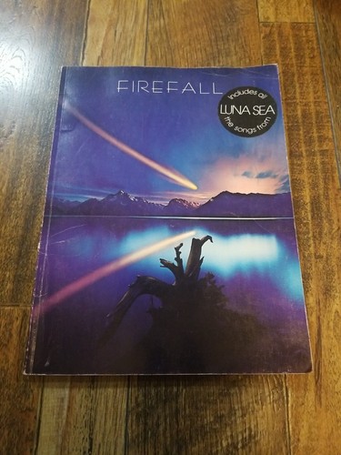 Firefall Luna Sea Book Sheet Music Songbook 1978 Guitar Vocal Chord Piano - Picture 1 of 2