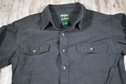 Gander Mountain Guide Series Men‘s Small Shirt Chamois Thick Button Down - Picture 2 of 5