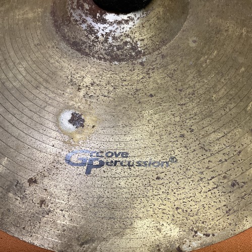 vintage GP Grooves Percussion rusty drum Cymbal 12” - Picture 3 of 9