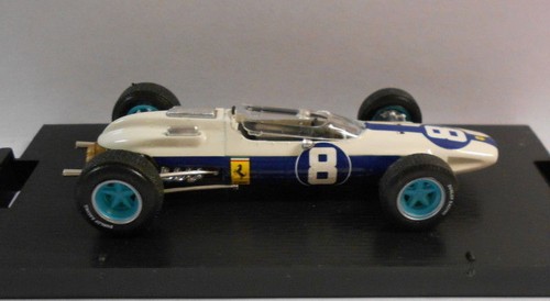 Brumm 1/43 Scale Metal Model - R291B FERRARI 158 GP MESSICO 1964 BANDINI - Picture 3 of 4