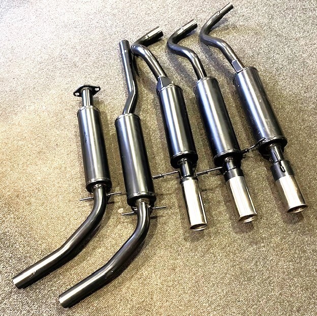 ROVER METRO GTa GTi GSi SPORTS EXHAUST BACK BOX 19901995 3" STAINLESS