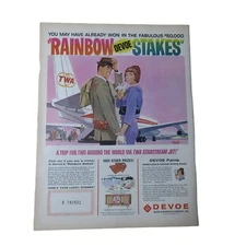 1964 Devoe Rainbow Stakes Contest - Vintage Print Ad