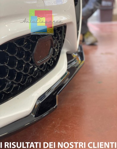 ALFA ROMEO GIULIA 2015+ SPLITTER PARAURTI ANTERIORE LAMA SPOILER - Foto 6 di 12