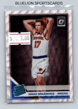 2019-20 Donruss Optic Fanatics Box Set #173 Ignas Brazdeikis RR