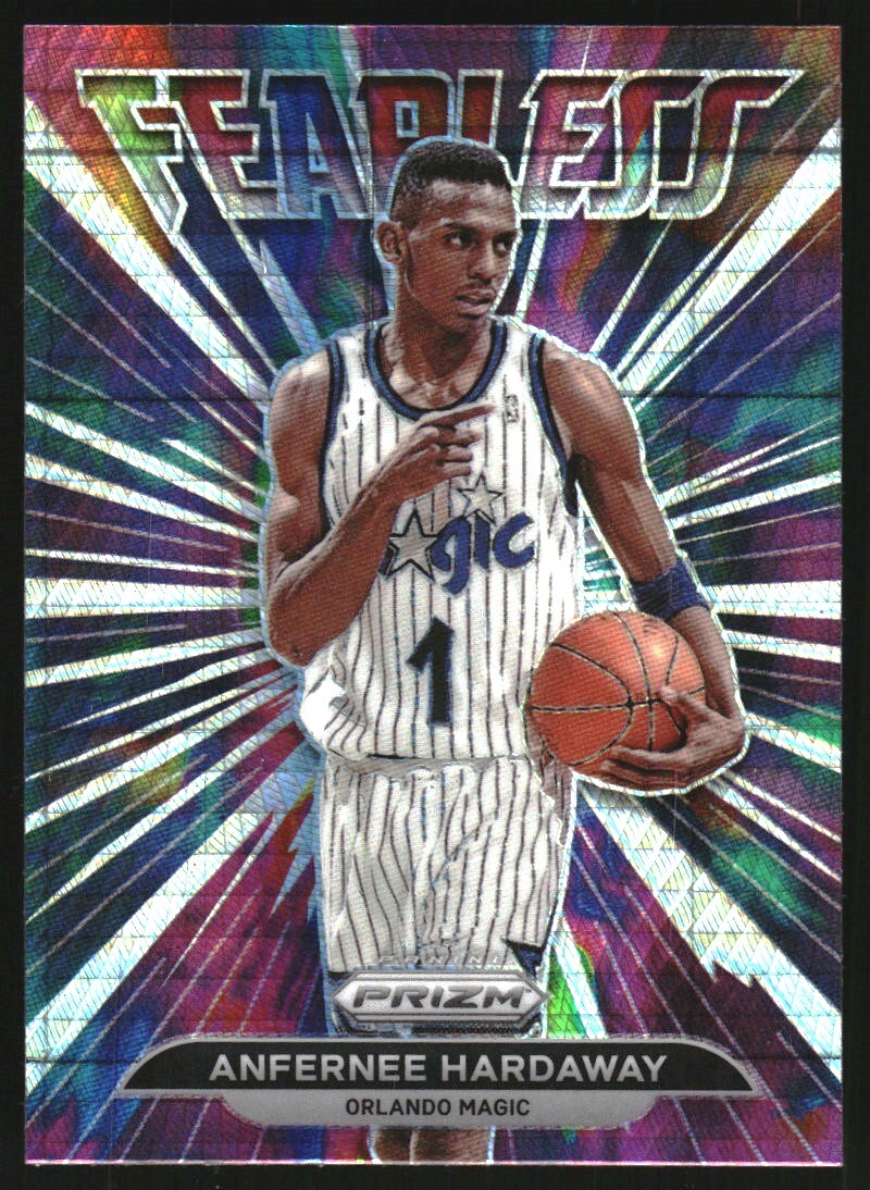 2021-22 Panini Prizm Fearless Prizms Hyper #3 Anfernee Hardaway
