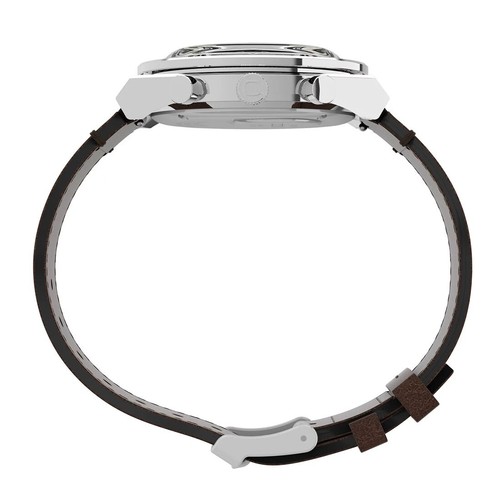Timex Q Chronograph Motorsport Stainless Steel Leather 40mm Race Watch TW2V42800 - Picture 3 of 6