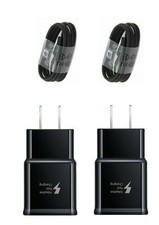 2x Fast Adaptive Rapid Charger  Type-C Cable For Samsung Galaxy A01 A21 A51 A71