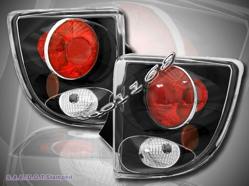 Faros y luces traseras para proyector Toyota Celica 00-05 negros - Imagen 3 de 4