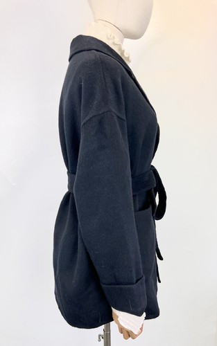 New Women’s Handmade 100% Wool Coat Size S/M Chest 47 in - Picture 4 of 14