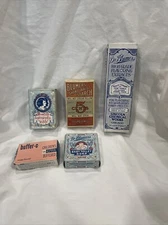 vintage boxes lot Aspirin Starch Soap Extracts 
