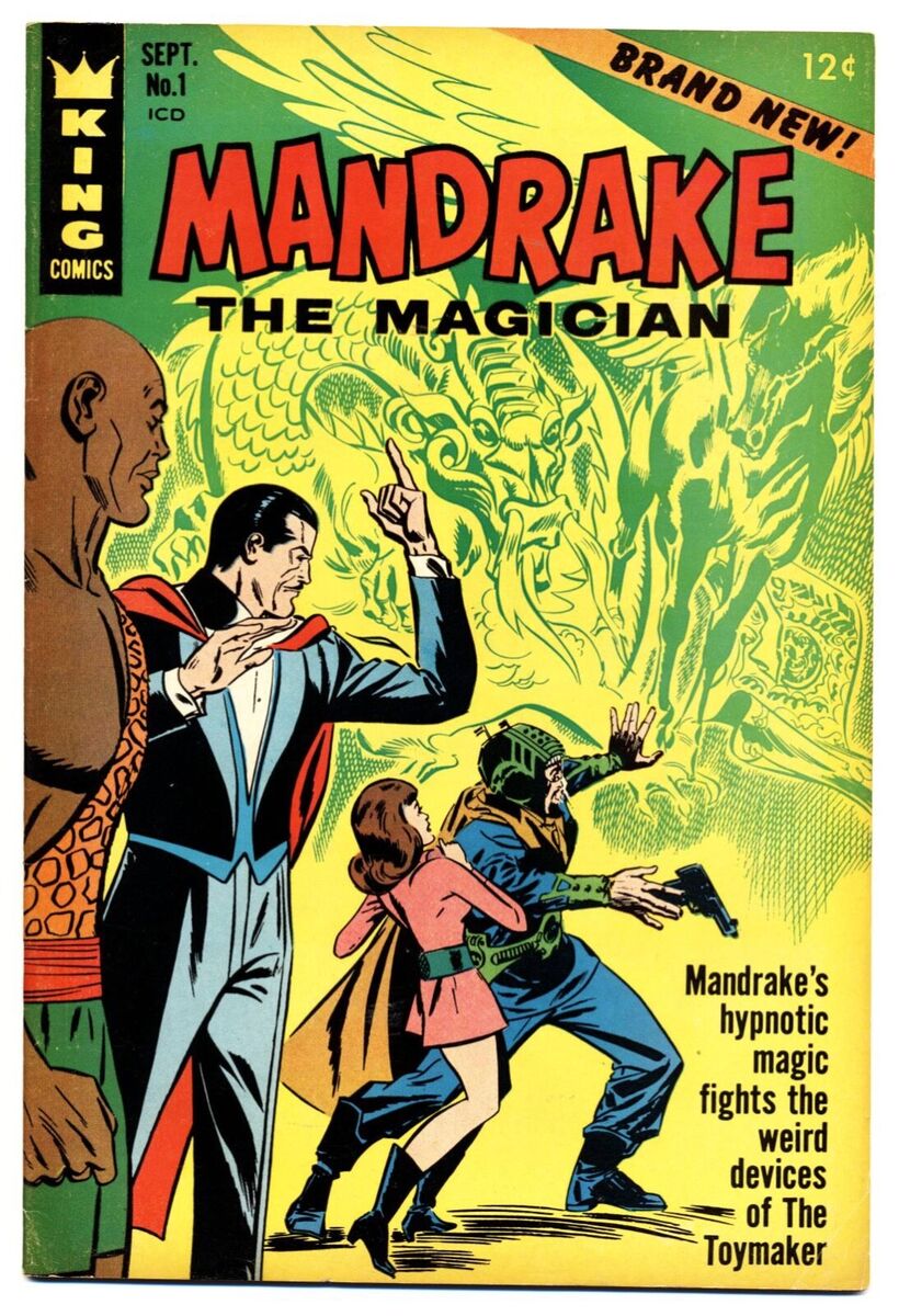 MANDRAKE THE MAGICIAN #1 VG/F, King Comics 1966 | eBay MANDRAKE THE MAGICIAN #1 VG/F, King Comics 1966 | eBay