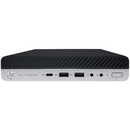 HP EliteDesk 800 G5 Mini i5-9500T 8GB RAM 256GB SSD Win11 Pro Frontblende Defekt