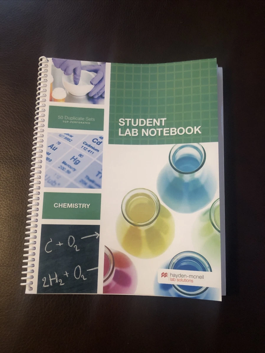 Student Lab Notebook 100 Carbonless Duplicate Sets (Spiral, 47 OFF