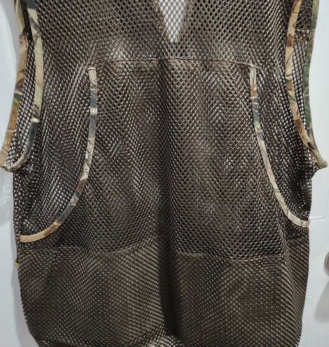 Walls Forest Camouflage Outdoor Hunting Mesh Vest Size Medium / Large - Picture 10 of 11