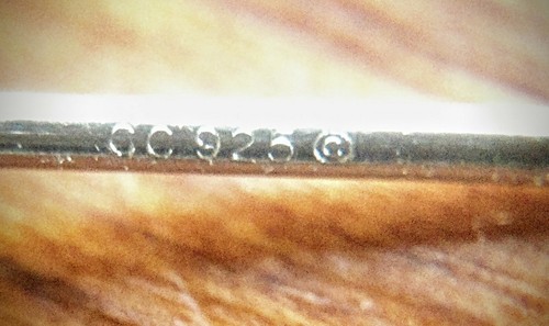 Schöne & kleine süße Ohrstecker weißer klarer Stein ~925 Sterling Silber - Bild 8 von 8