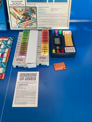 Antiguo Juego De Empresa - Riqueza Del Mundo - Recursos De 5 Continents 1982 N3 - Imagen 4 de 5