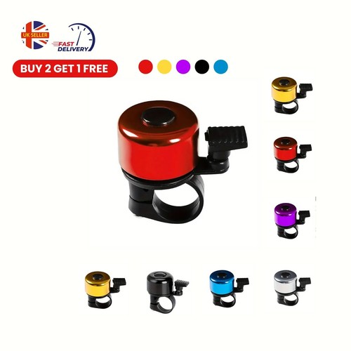 Ring Bell Mini Bike Loud Handlebar Alarm Road Mountain Bell Adults & Kids - 第 1/5 張圖片