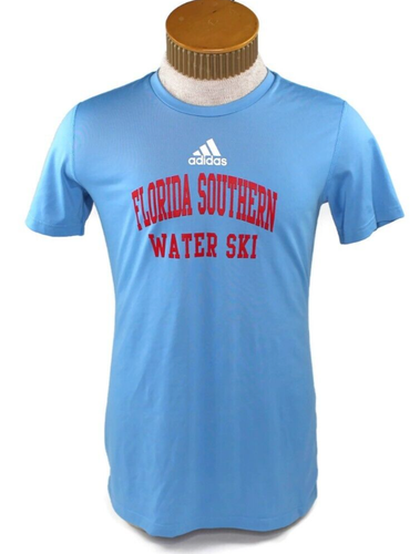 Adidas Florida Southern Mocs Water Ski Short Sleeve Blue T Shirt Sz M VGUC - Picture 2 of 12