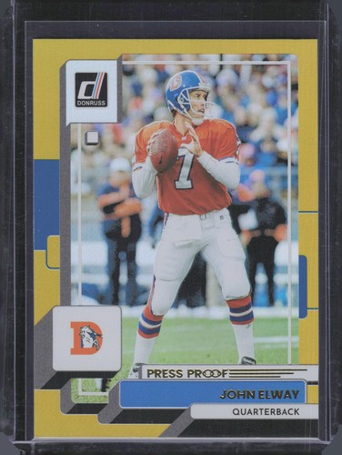2022 Donruss Press Proof Premium #267 John Elway