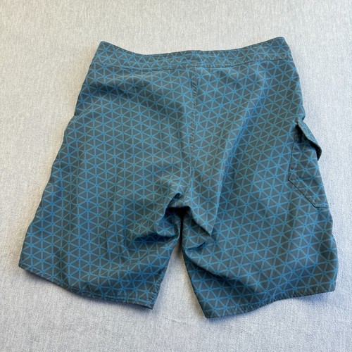 The North Face Shorts Mens 34 Blue Swim Board Trunks Stretch Drawstring Pocket - Picture 11 of 11