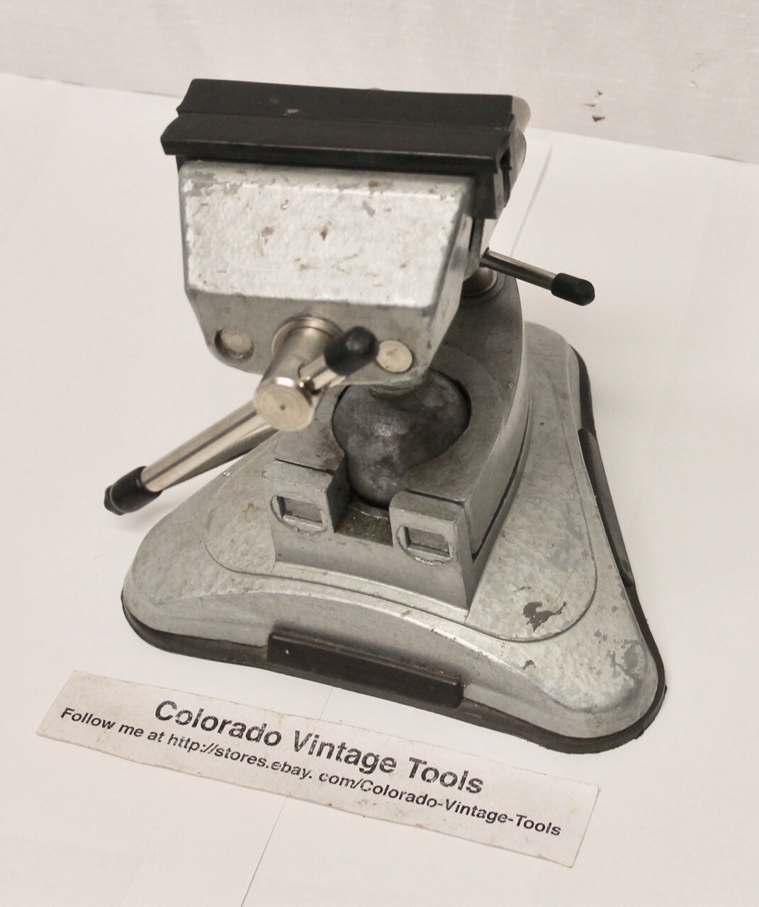 One lord /& hodge vacu-vise vacuum base swivel suction electronics board table