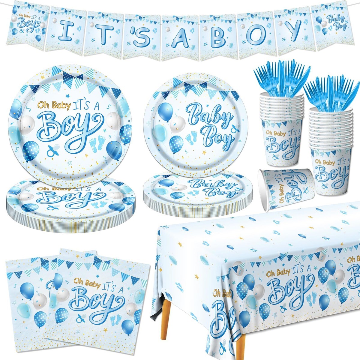Oh Baby It's A Boy Party Decorations Oh Boy! Baby Shower