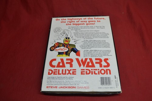 Car Wars Deluxe Edition Steve Jackson Games 1301 con Compendio Regole 1996 2a Edizione - Foto 20 di 21