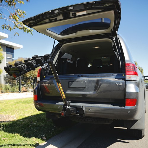 CD 4 Bike Car Rack for 2" Tow Trailer Hitch Receiver Mount Bicycle Carrier - Picture 5 of 6