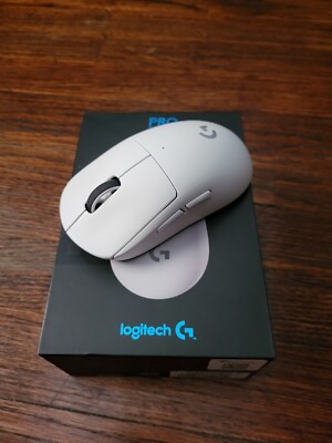 Logitech PRO X SUPERLIGHT Wireless Gaming Mouse - White