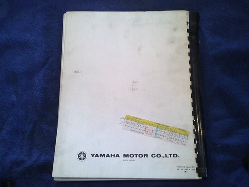 Yamaha EX507L Service Manual, Part #82M-28197-20 - Bild 2 von 2